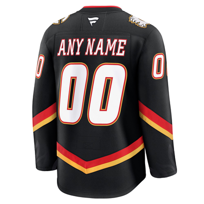 Customizable Calgary Flames 2024 Fanatics Premium Official NHL THIRD ALTERNATE Jersey