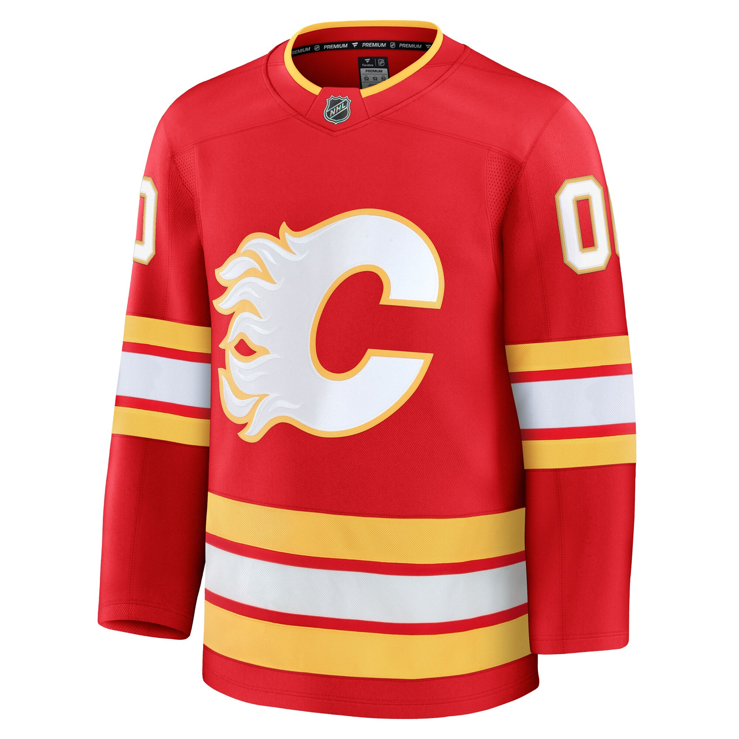 Customizable Calgary Flames 2024 Fanatics Premium Official NHL HOME Jersey