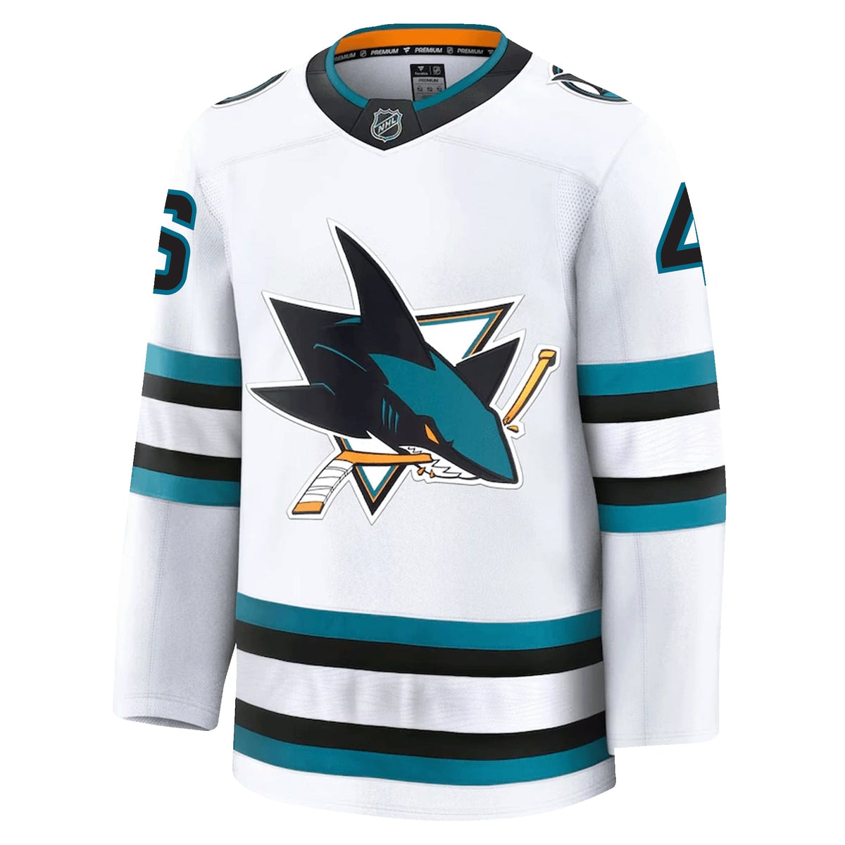 Cam Lund San Jose Sharks Fanatics Premium Away Jersey