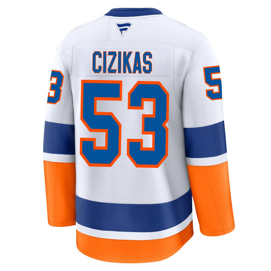 Casey Cizikas New York Islanders Fanatics Premium Away Jersey