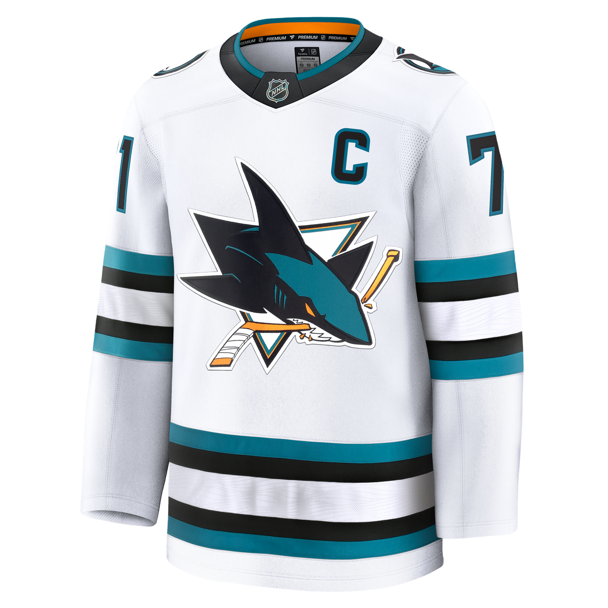 Macklin Celebrini San Jose Sharks Fanatics Premium Away Jersey