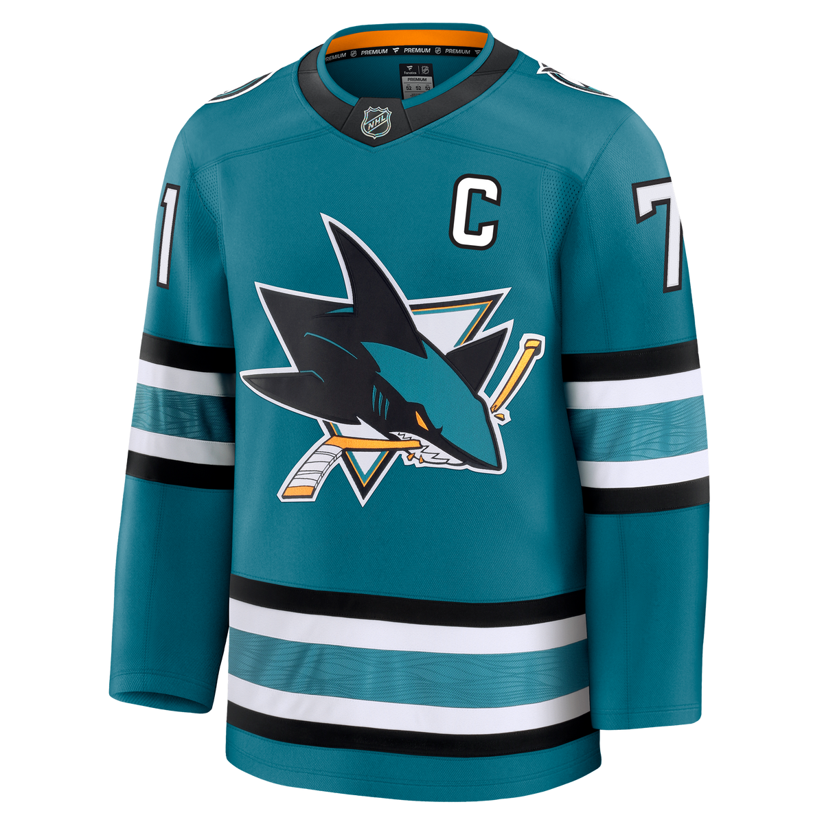 Macklin Celebrini San Jose Sharks Fanatics Premium Home Jersey