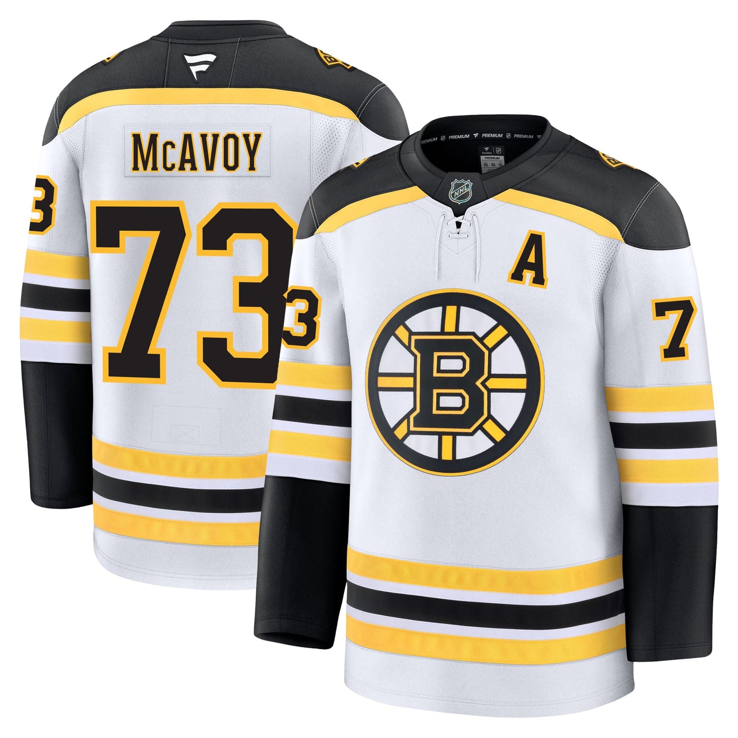 Charlie Mcavoy Boston Bruins Fanatics Premium Home Jersey