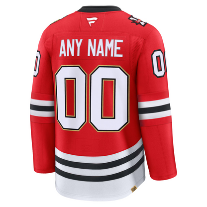 Customizable Chicago Blackhawks Fanatics Premium Centennial Jersey