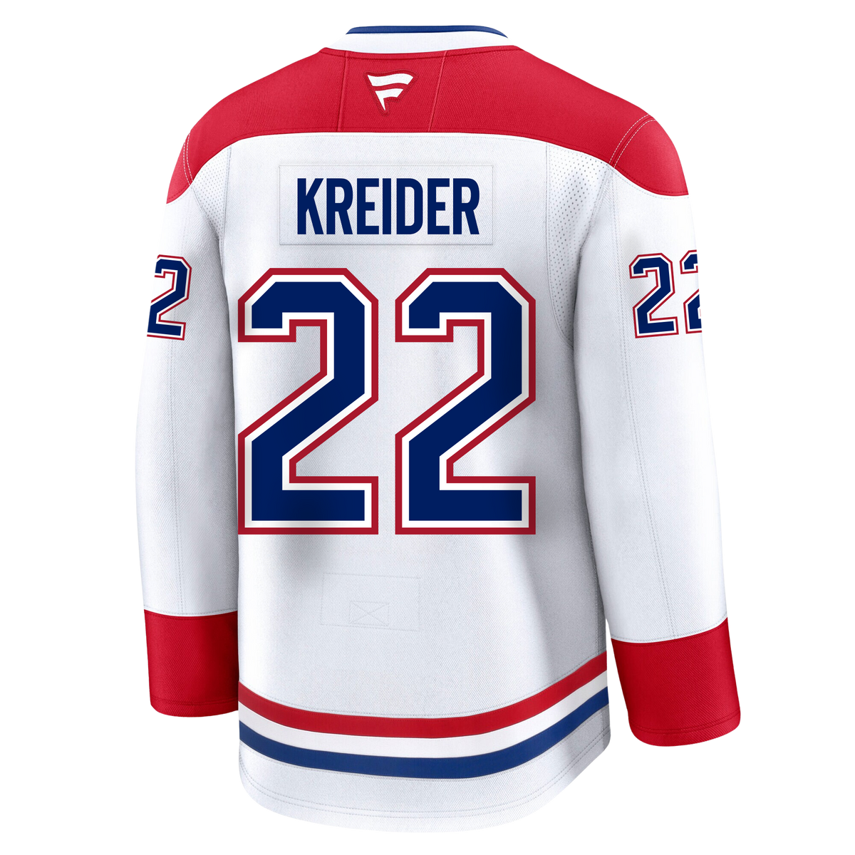 Chris Kreider Montreal Canadiens Fanatics Premium Away Jersey