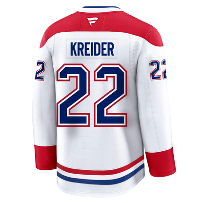 Chris Kreider Montreal Canadiens Fanatics Premium Away Jersey