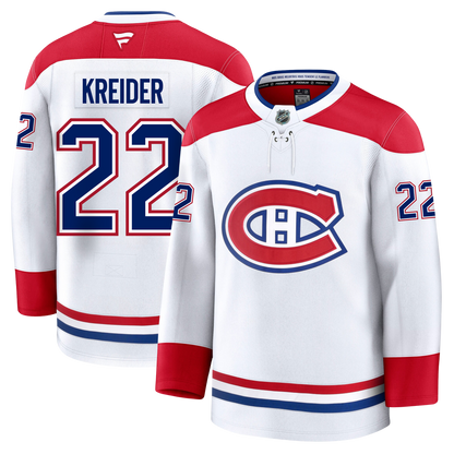 Chris Kreider Montreal Canadiens Fanatics Premium Away Jersey