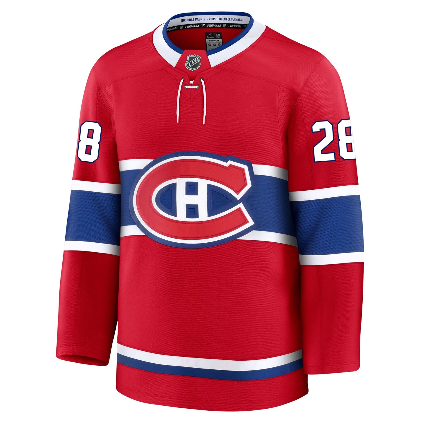 Christian Dvorak Montreal Canadiens Fanatics Premium Home Jersey