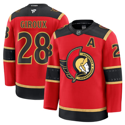 Claude Giroux Ottawa Senators Fanatics Alternate Premium Jersey