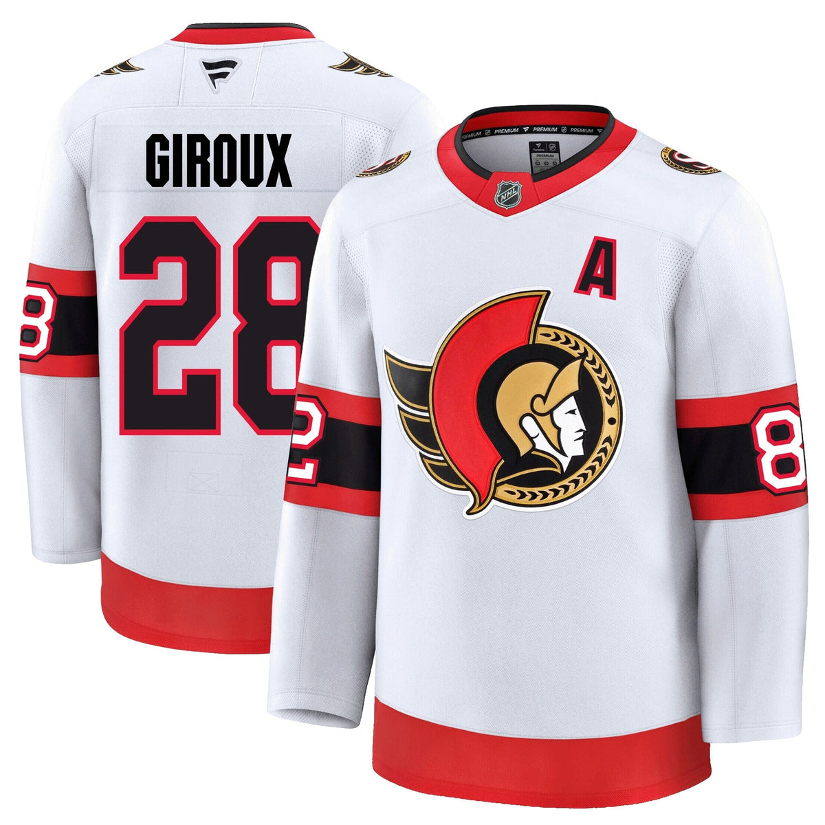 Claude Giroux Ottawa Senators Fanatics Premium Away Jersey