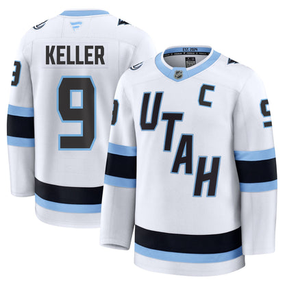 Clayton Keller Utah Mammoth Fanatics Away Premium Jersey