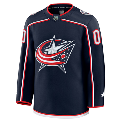 Customizable Columbus Blue Jackets 2024 Fanatics Premium Official NHL HOME Jersey