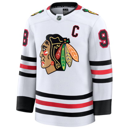 Connor Bedard Chicago Blackhawks Fanatics Premium Away Jersey