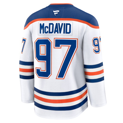 Connor McDavid Edmonton Oilers Fanatics Premium Away Jersey