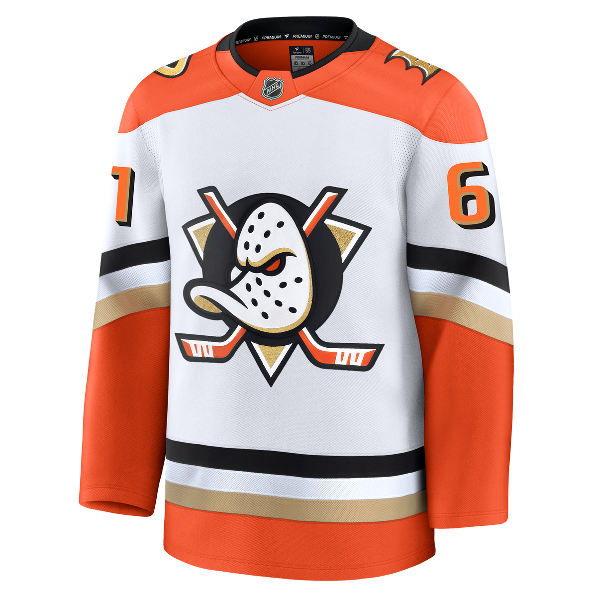 Cutter Gauthier Anaheim Ducks Fanatics Premium Away Jersey
