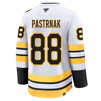 David Pastrnak Boston Bruins Fanatics Away Premium Jersey