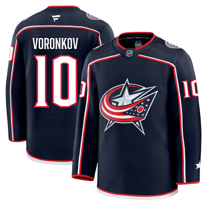 Dmitri Voronkov Columbus Blue Jackets Fanatics Premium Home Jersey