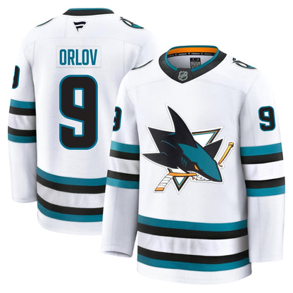Dmitry Orlov San Jose Sharks Fanatics Premium Away Jersey