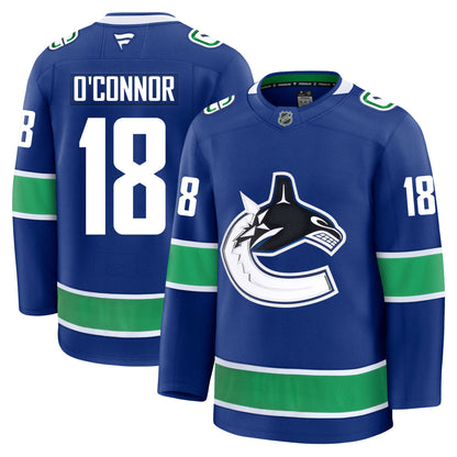 Drew O'Connor Vancouver Canucks Fanatics Premium Home Jersey