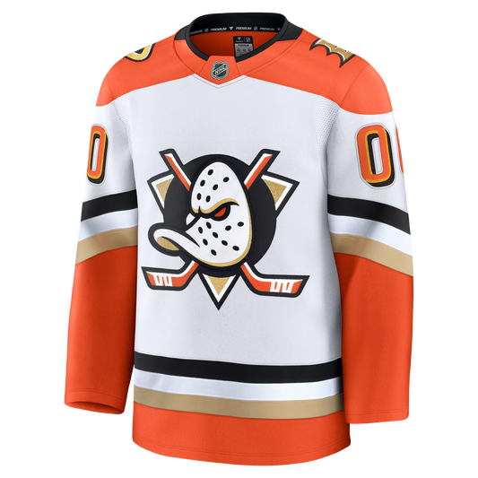 Customizable Anaheim Ducks 2024 Fanatics Premium Official NHL AWAY Jersey