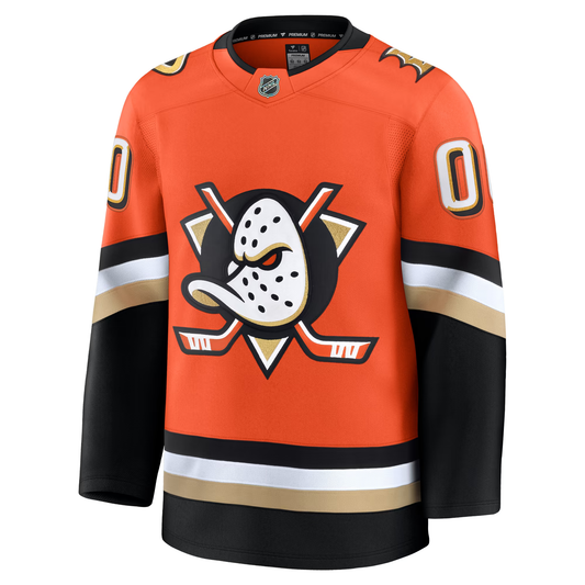 Customizable Anaheim Ducks 2024 Fanatics Premium Official NHL HOME Jersey