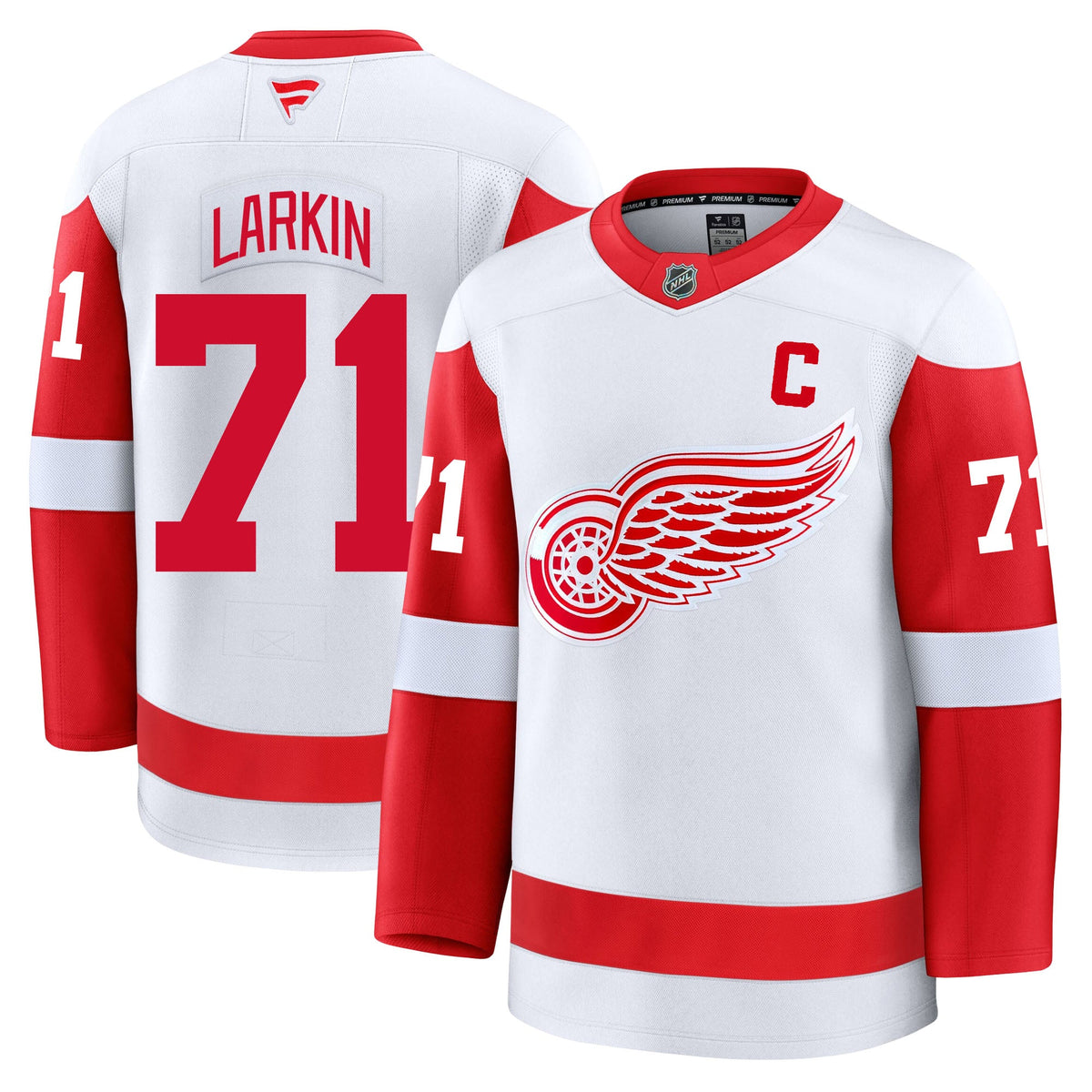 Dylan Larkin Detroit Red Wings Fanatics Premium Away Jersey