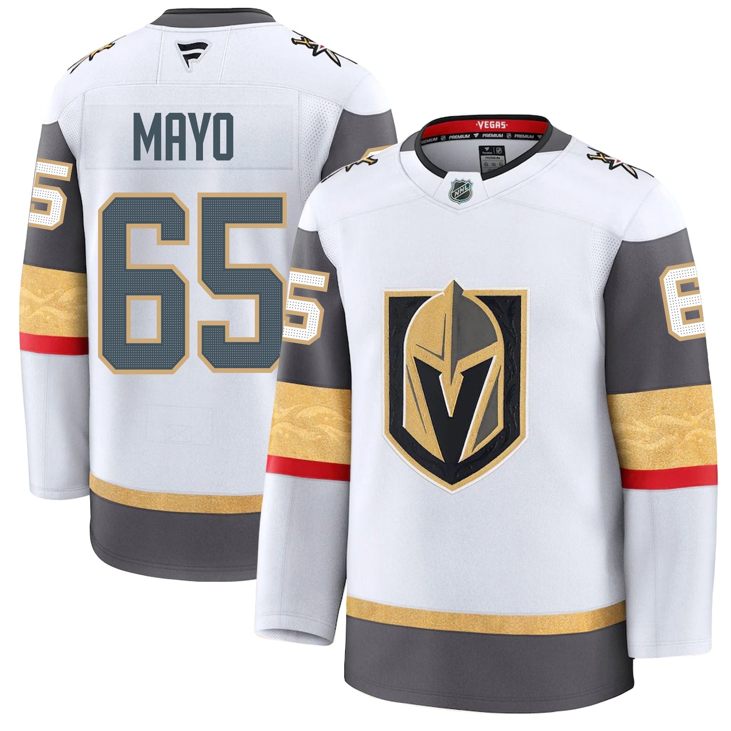 Dysin Mayo Vegas Golden Knights Fanatics Premium Away Jersey