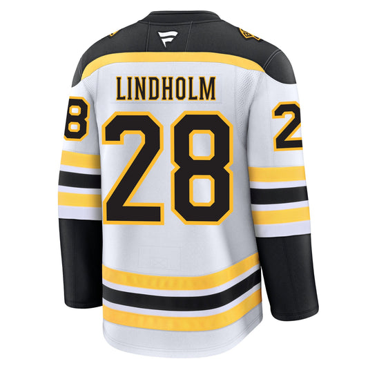 Elias Lindholm Boston Bruins Fanatics Premium Away Jersey