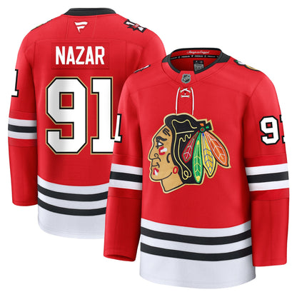 Frank Nazar Chicago Blackhawks Fanatics Centennial Premium Jersey