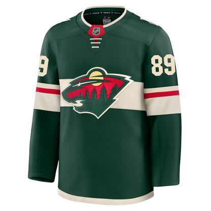 Frederick Gaudreau Minnesota Wild Fanatics Premium Home Jersey