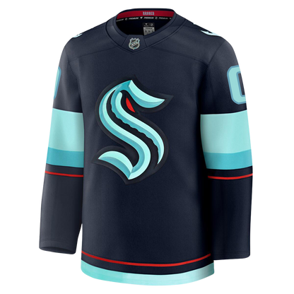 Customizable Seattle Kraken 2024 Fanatics Premium Official NHL HOME Jersey