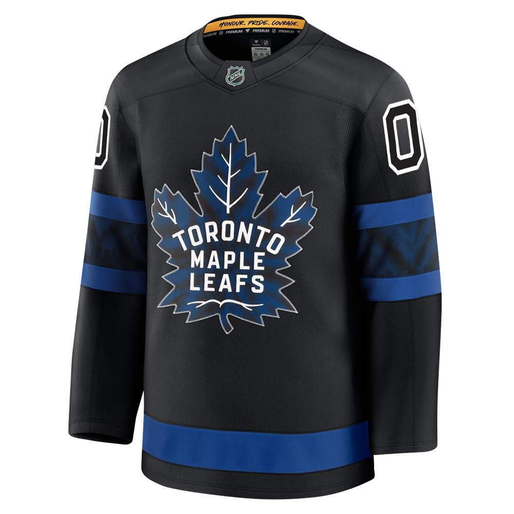 Customizable Toronto Maple Leafs 2024 Fanatics Premium Official NHL THIRD ALTERNATE Jersey