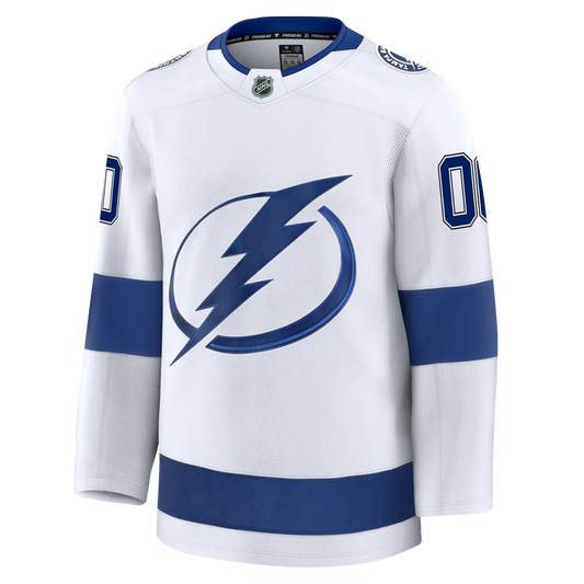 Customizable Tampa Bay Lightning 2024 Fanatics Premium Official NHL AWAY Jersey