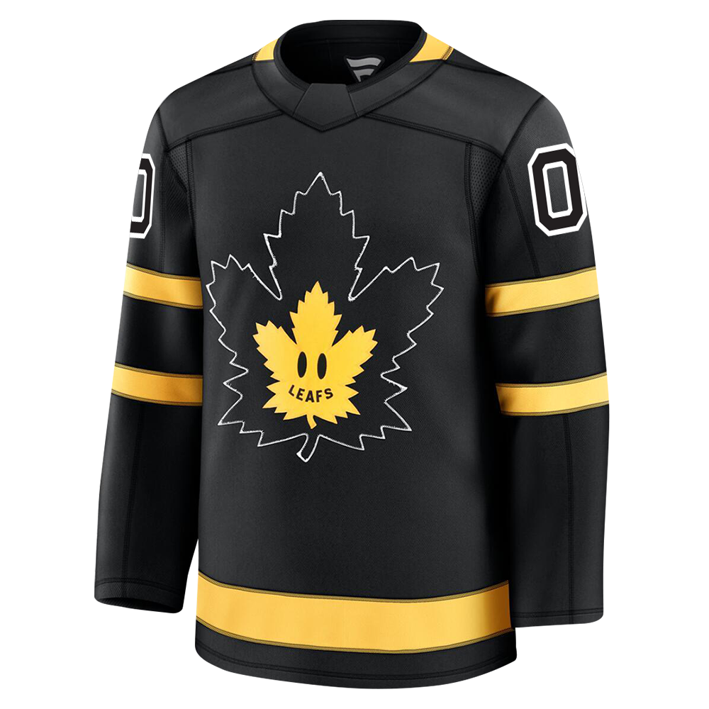 Customizable Toronto Maple Leafs 2024 Fanatics Premium Official NHL THIRD ALTERNATE Jersey