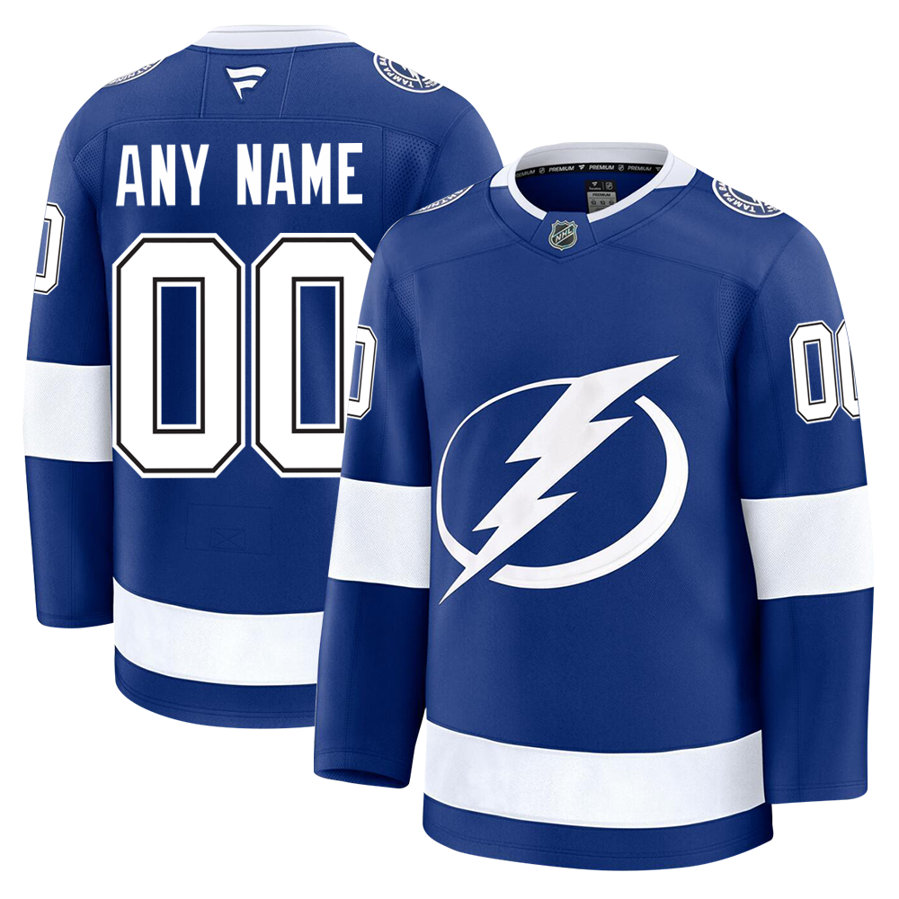 PRE-ORDER ONLY Customizable Tampa Bay Lightning 2024 Fanatics Premium Official NHL Jersey