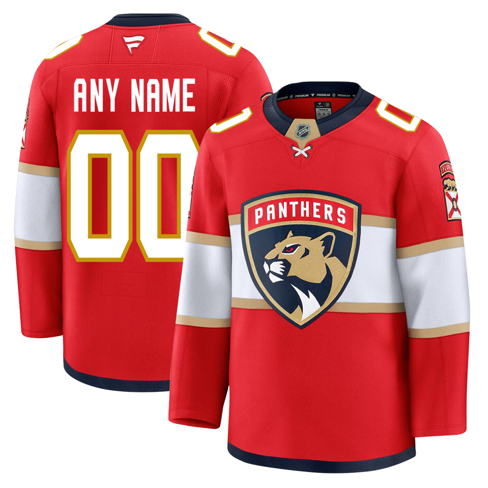 PRE-ORDER ONLY Customizable Florida Panthers 2024 Fanatics Premium Official NHL Jersey