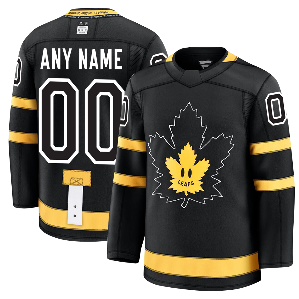 Customizable Toronto Maple Leafs 2024 Fanatics Premium Official NHL THIRD ALTERNATE Jersey