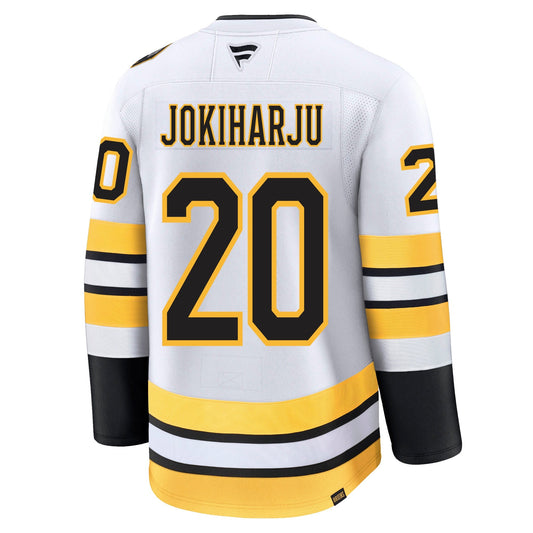Henri Jokiharju Boston Bruins Fanatics Away Premium Jersey