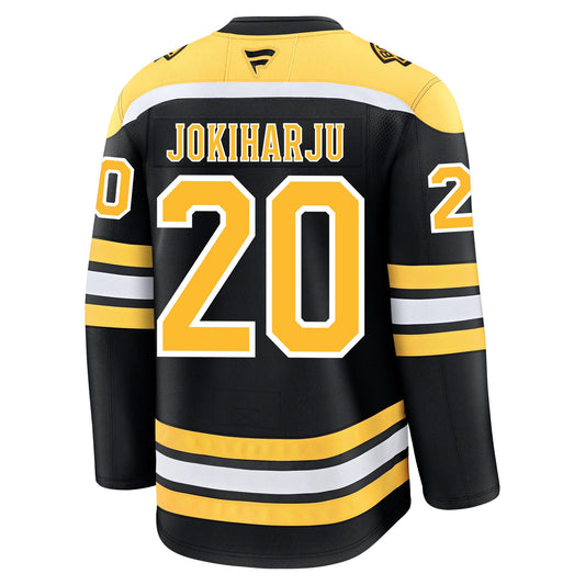 Henri Jokiharju Boston Bruins Fanatics Premium Home Jersey