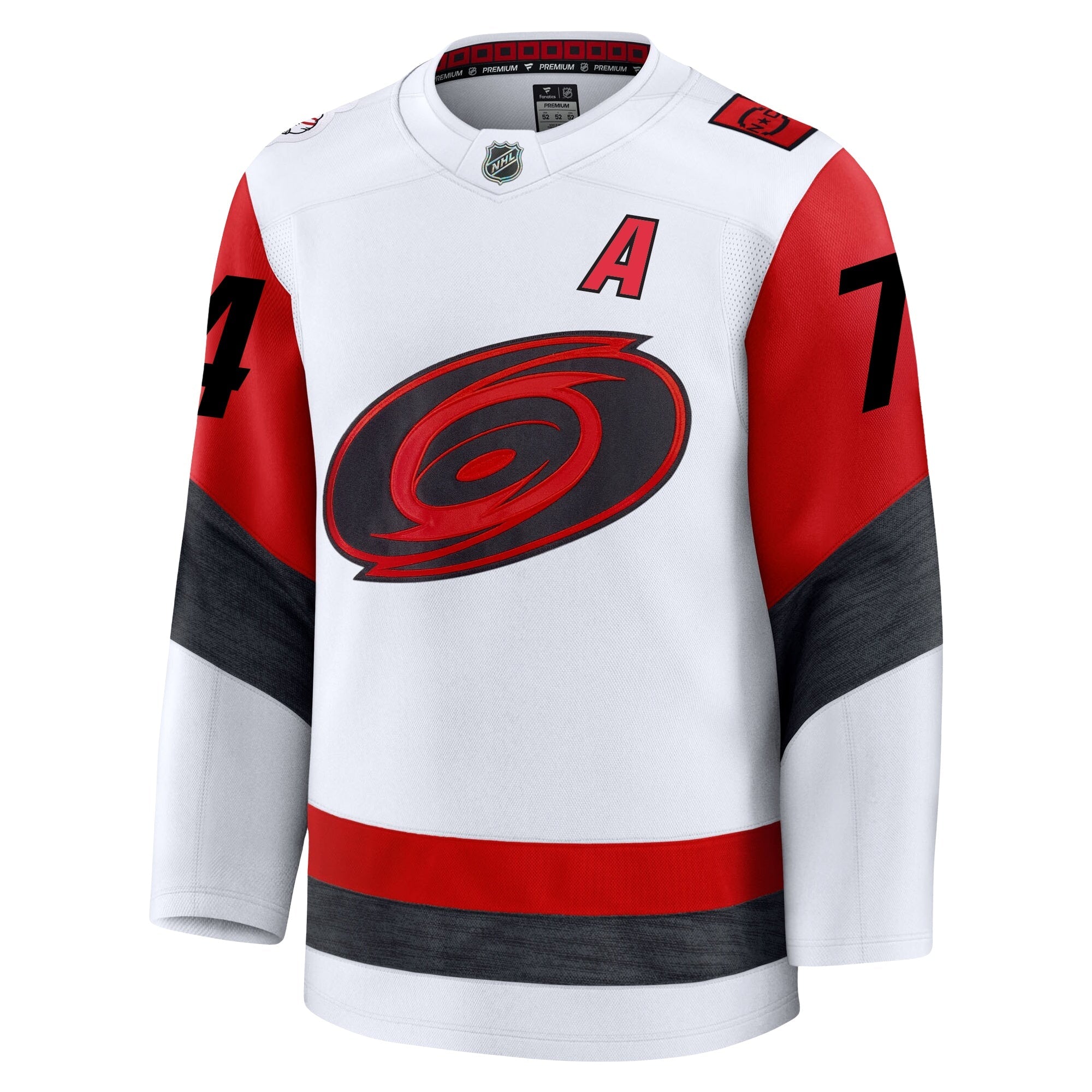 Jaccob Slavin Carolina Hurricanes Fanatics Away Premium Jersey