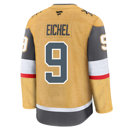 Jack Eichel Vegas Golden Knights 2024 Fanatics Premium Official NHL HOME Jersey