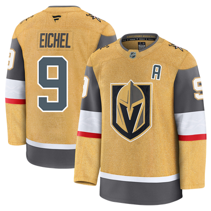 Jack Eichel Vegas Golden Knights 2024 Fanatics Premium Official NHL HOME Jersey