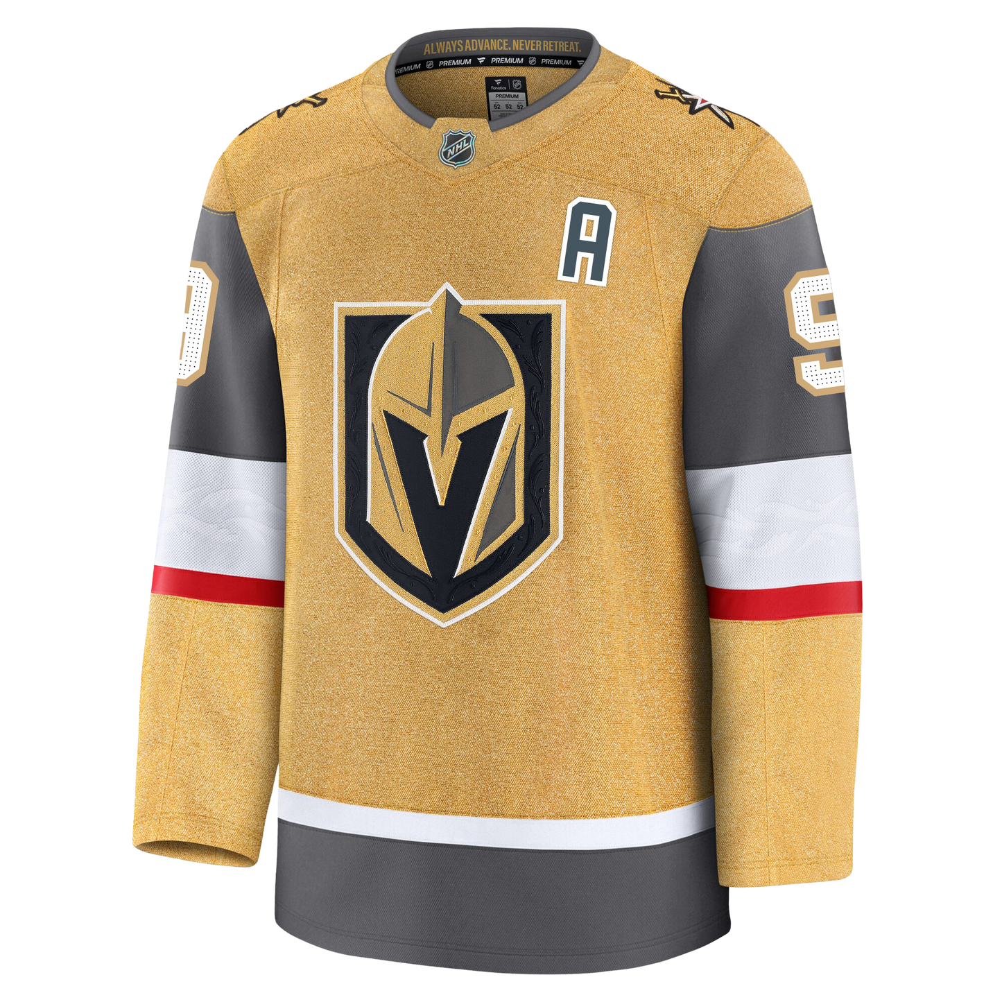 Jack Eichel Vegas Golden Knights 2024 Fanatics Premium Official NHL HOME Jersey