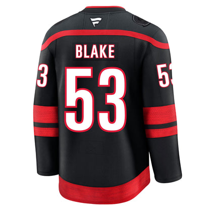 Jackson Blake Carolina Hurricanes Fanatics Premium Home Jersey