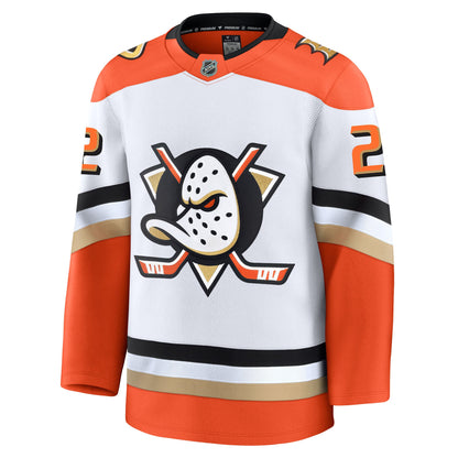 Jackson LaCombe Anaheim Ducks Fanatics Premium Away Jersey