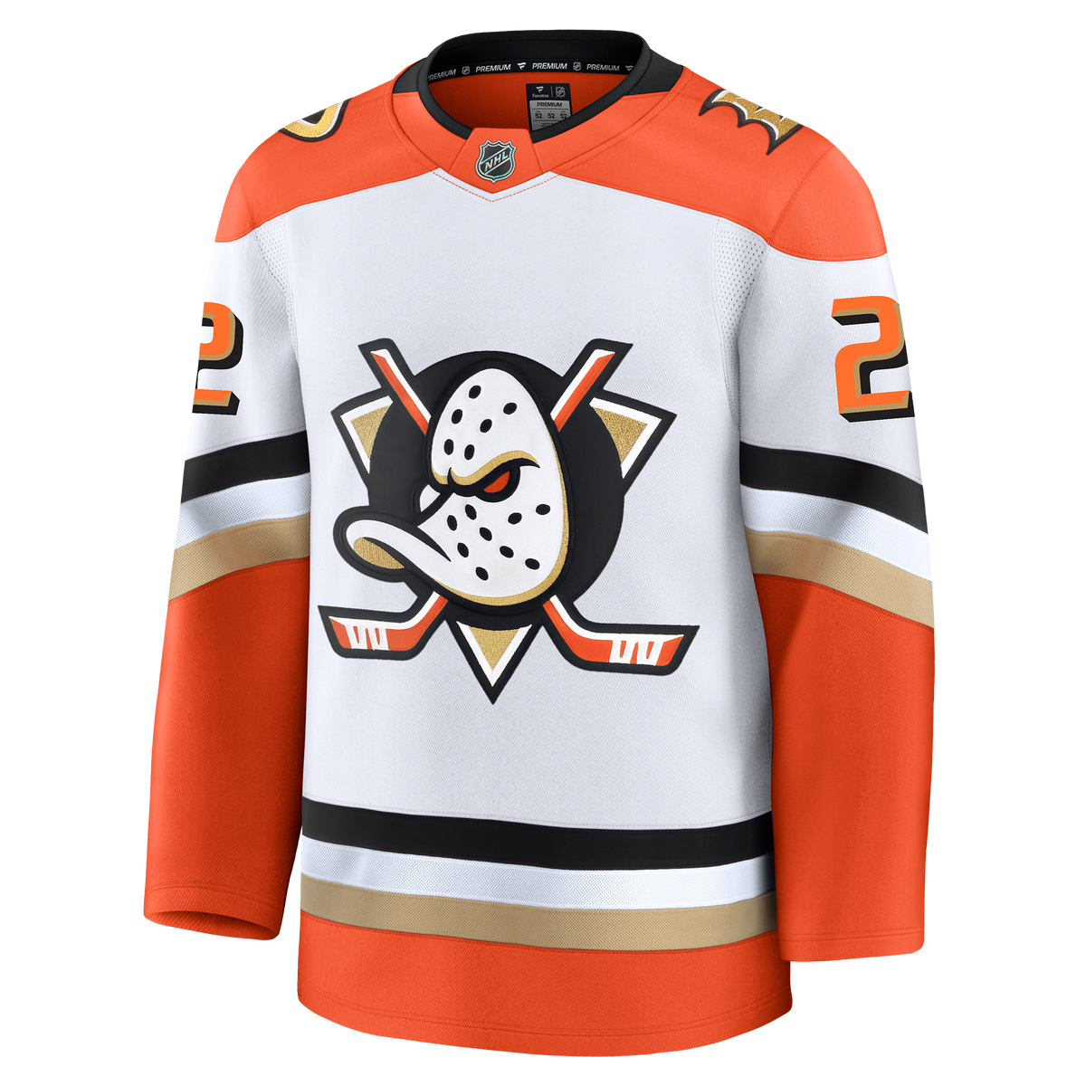Jackson LaCombe Anaheim Ducks Fanatics Premium Away Jersey