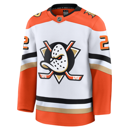 Jackson LaCombe Anaheim Ducks Fanatics Premium Away Jersey