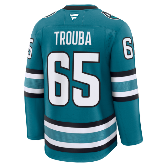 Jacob Trouba San Jose Sharks Fanatics Premium Home Jersey