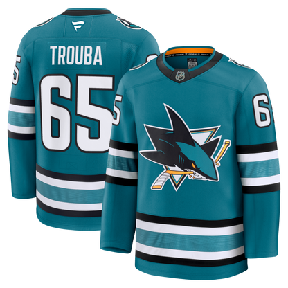 Jacob Trouba San Jose Sharks Fanatics Premium Home Jersey
