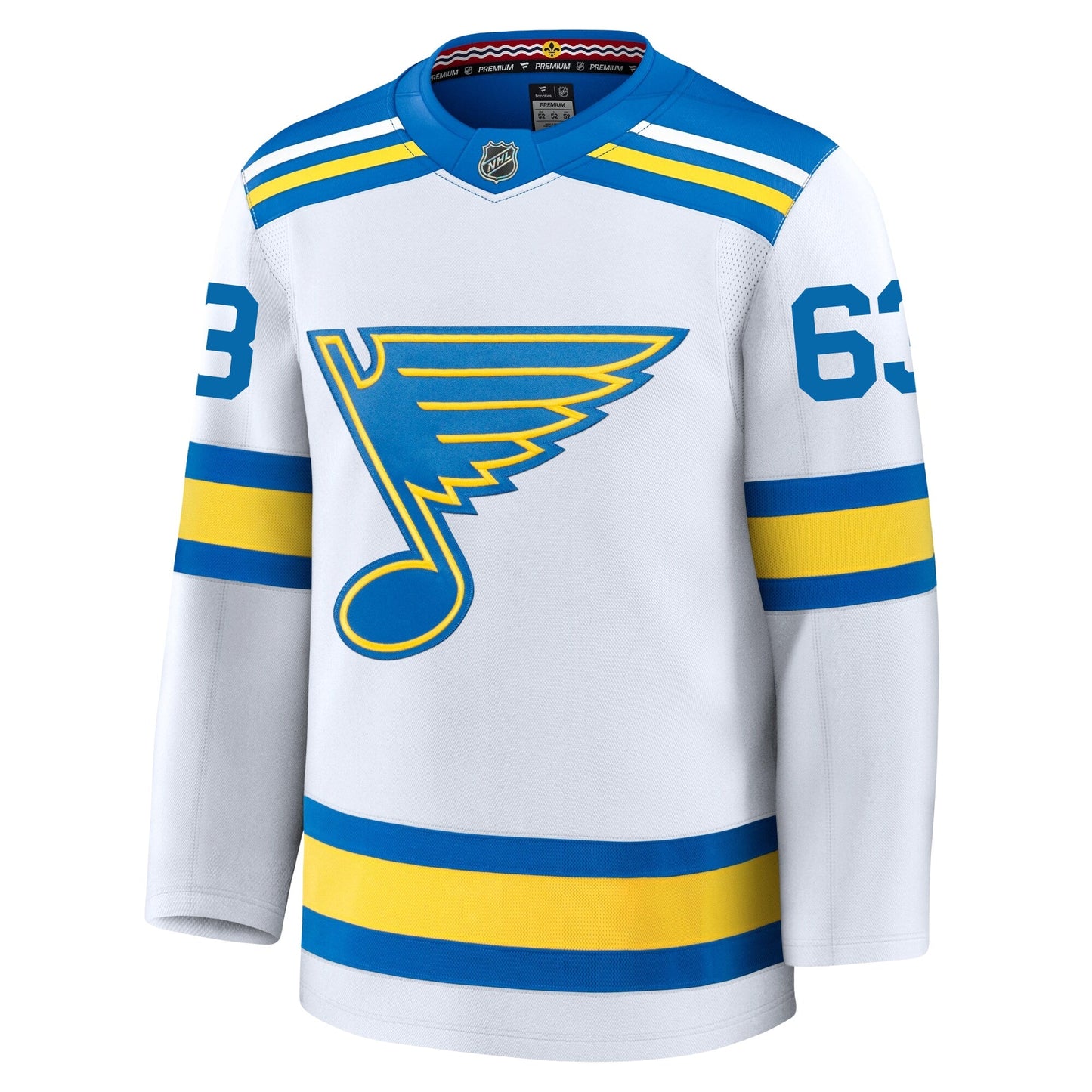 Jake Neighbours St Louis Blues Fanatics Away Premium Jersey